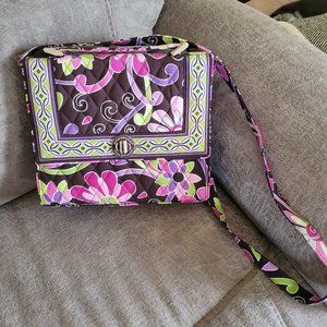 Vera Bradley Julia Twist Closure Crossbody Handbag